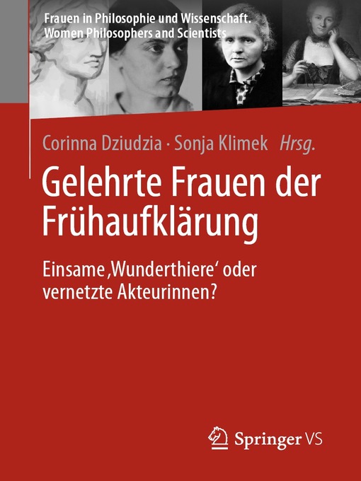 Title details for Gelehrte Frauen der Frühaufklärung by Corinna Dziudzia - Available